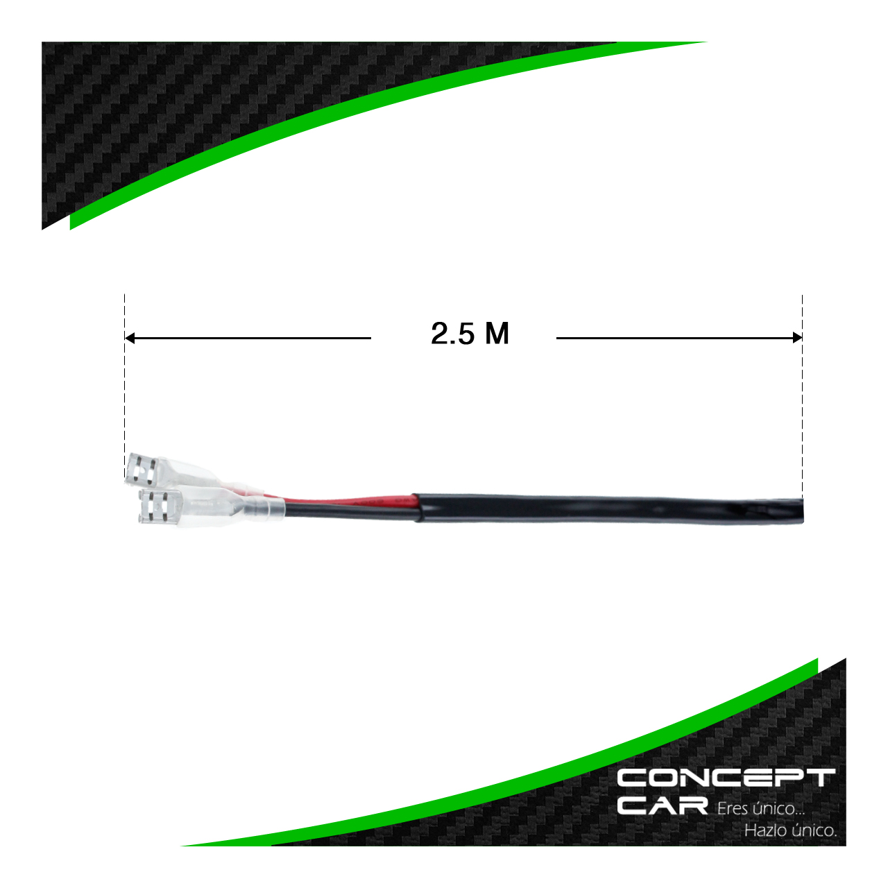 Kit Arnes Instalacion Con Switch Y Relay 2 Via Calibre 16