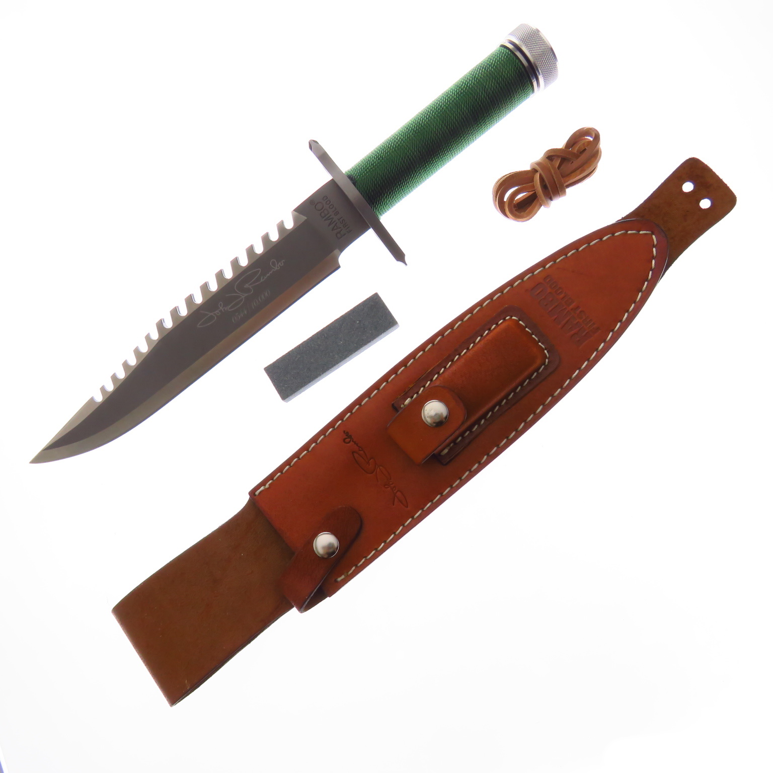 Rb9423 Hcg Cuchillo Rambo First Blood I Cert Ed Lim Firma Jr