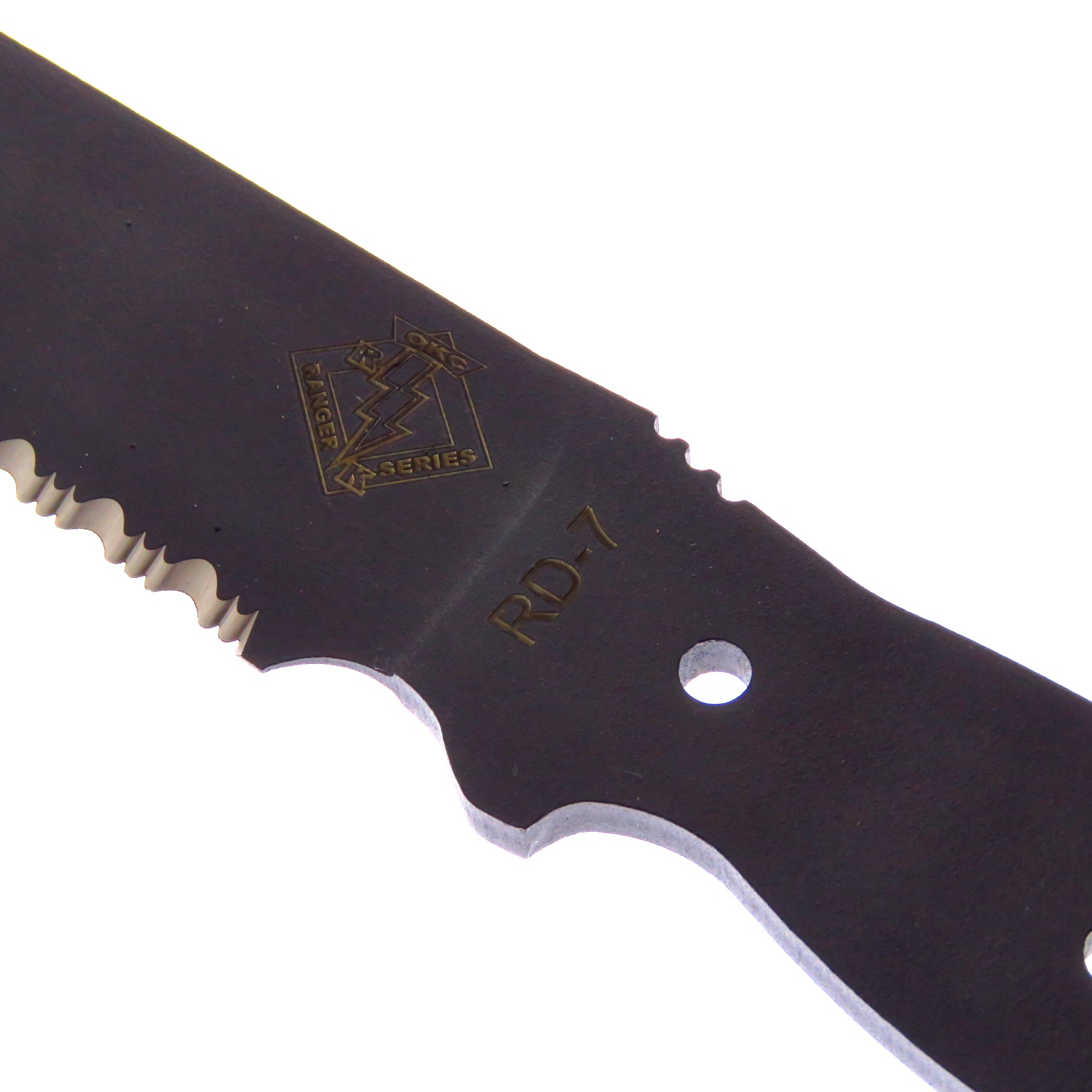 Rn9417ser Ontario Ranger Blank Hoja Cuchillo Rd7 Alto Carb