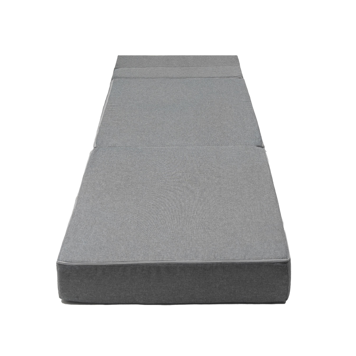 MEMORY FOAM HOME Sofá Cama Individual Cozy Plegable Sofá o Cama Tamaño Individual Color Gris Medidas186 x 68 x 14 cm.