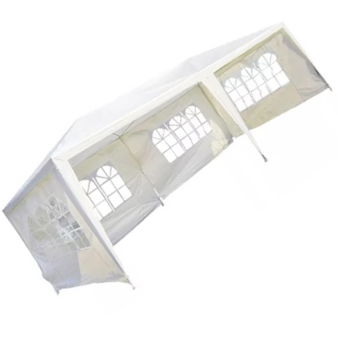 Toldo Carpa Reforzado 3x6 Metros Blanco Eventos 6x3.