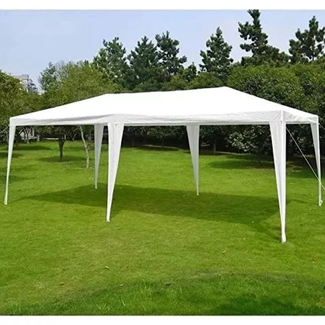 Toldo Carpa Reforzado 3x6 Metros Blanco Eventos 6x3.