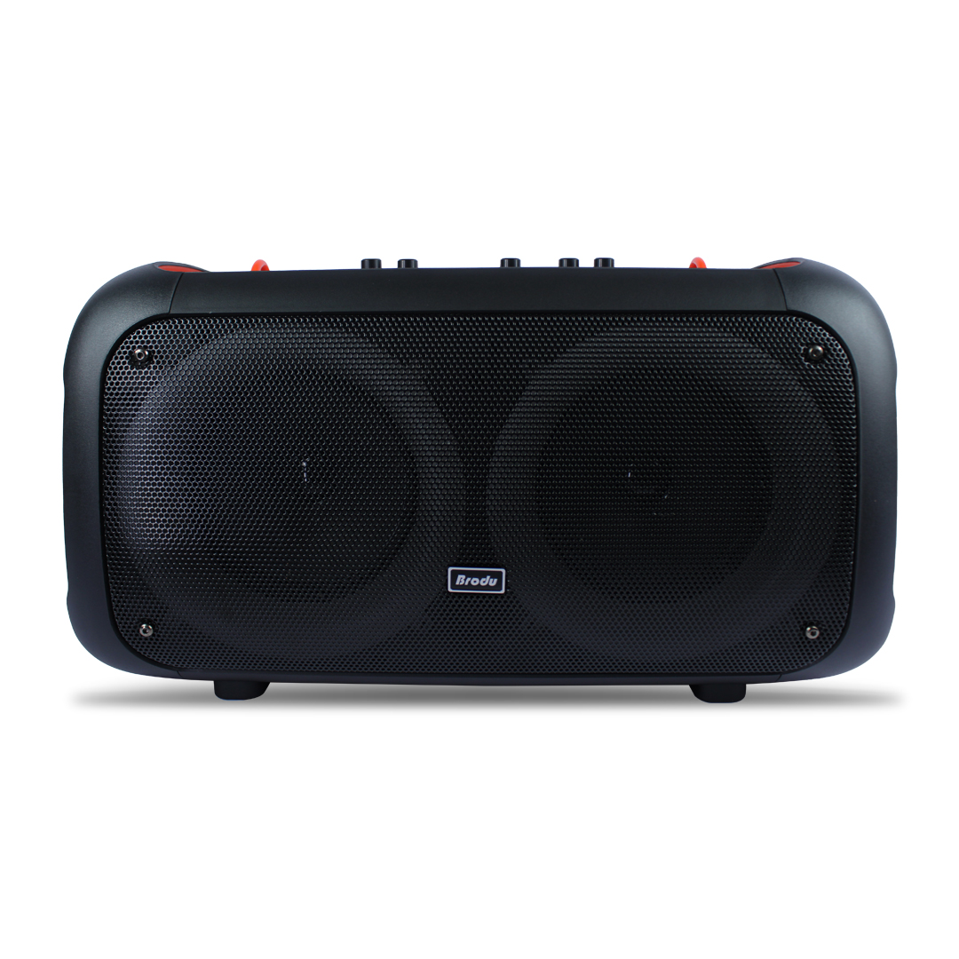 Bocina Subwoofer Bts-1709 6.5 Brodu Microfono Inalambrico