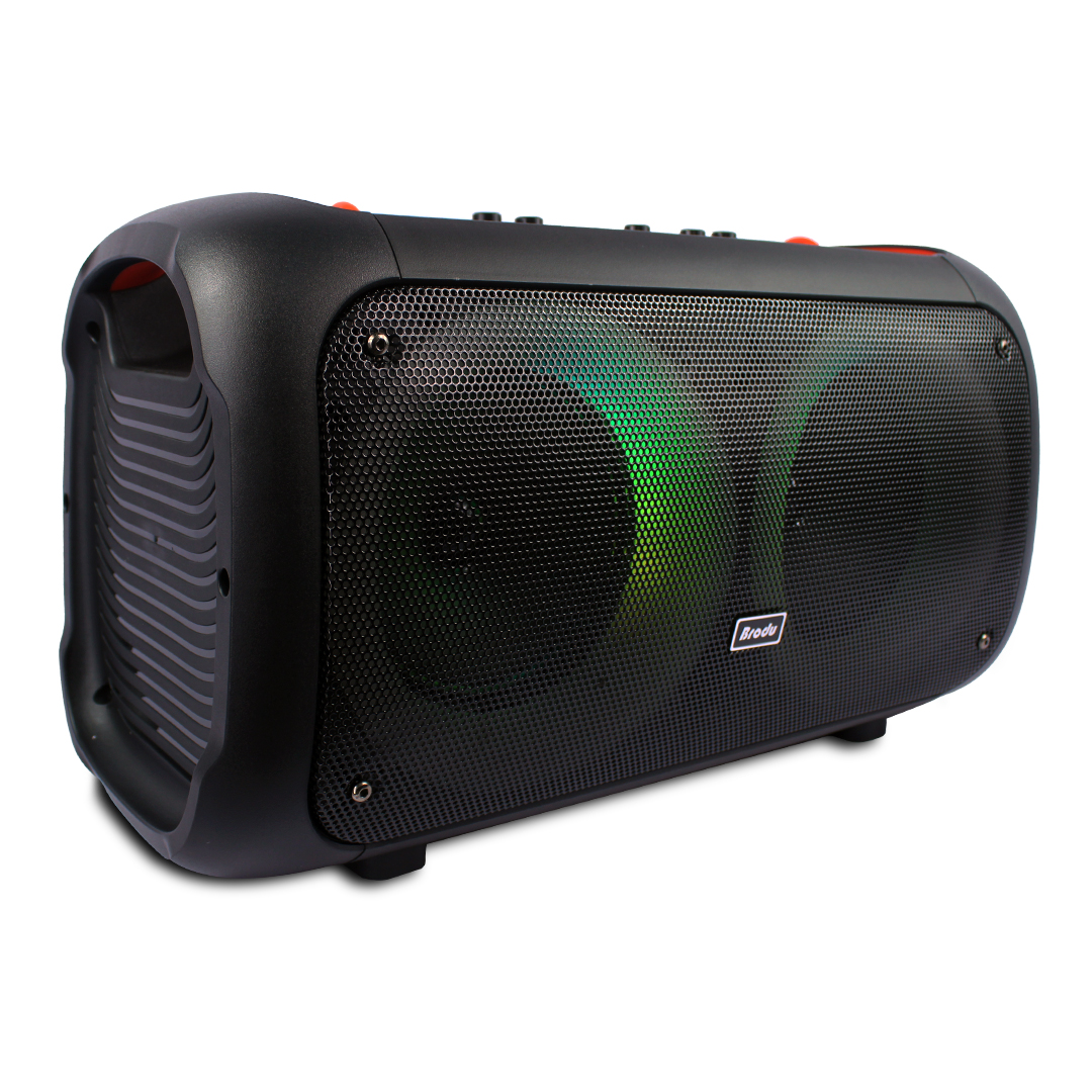 Bocina Subwoofer Bts-1709 6.5 Brodu Microfono Inalambrico