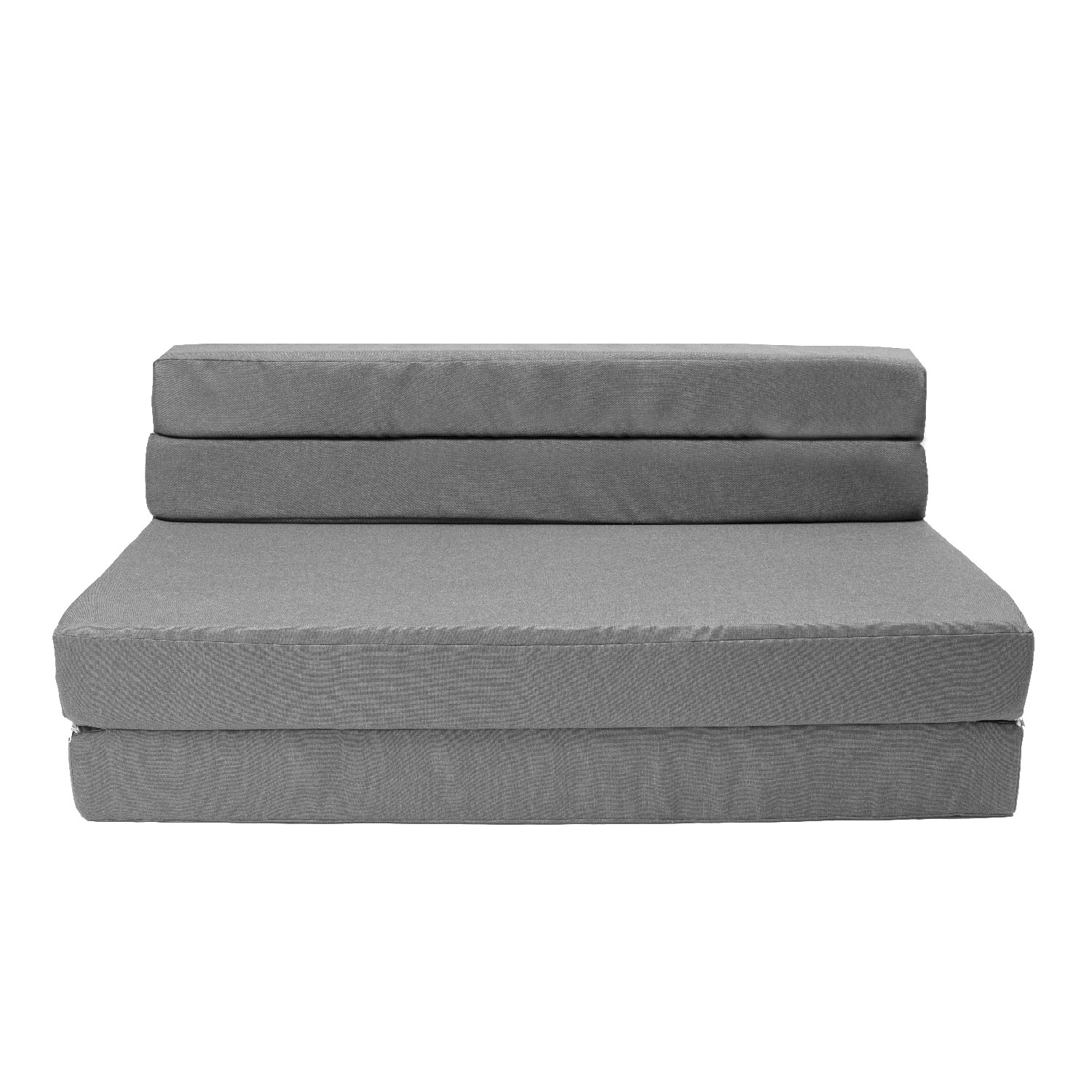 MEMORY FOAM HOME Sofá Cama Matrimonial Cozy Plegable Sofá o Cama Tamaño Matrimonial Color Gris Medidas 186 x 135 x 14 cm.