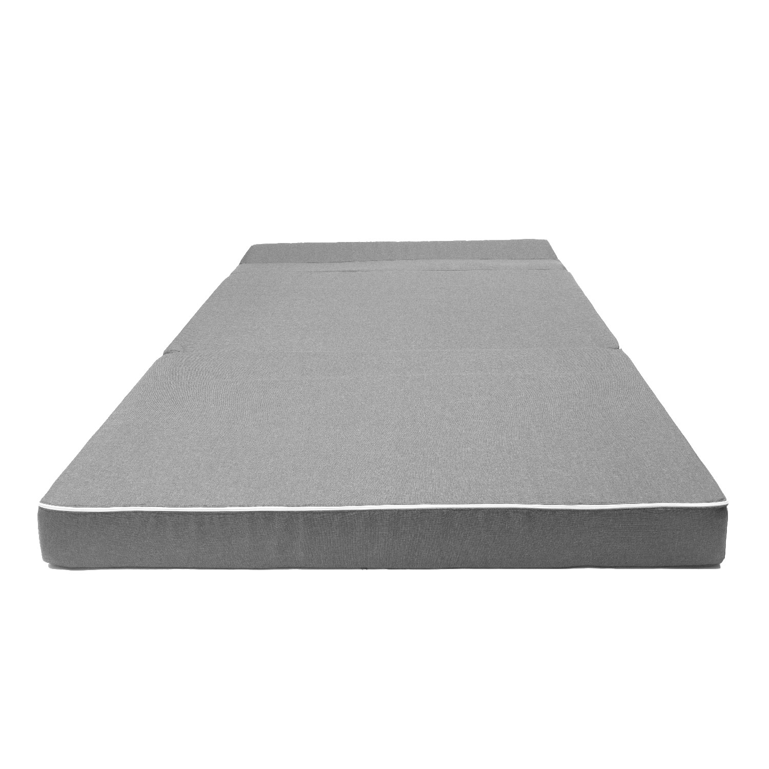MEMORY FOAM HOME Sofá Cama Matrimonial Cozy Plegable Sofá o Cama Tamaño Matrimonial Color Gris Medidas 186 x 135 x 14 cm.