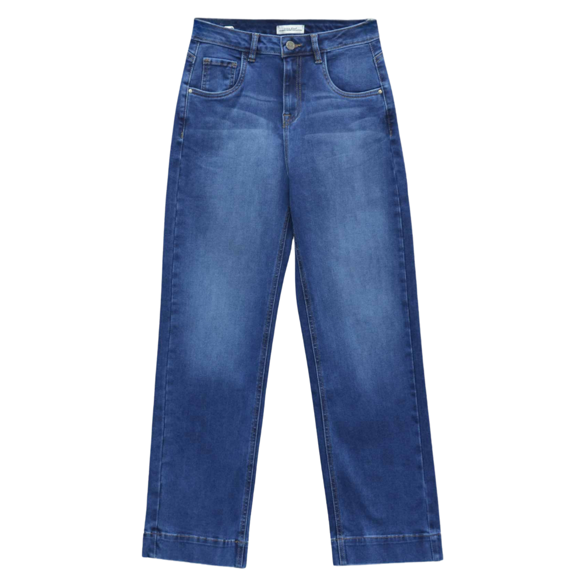 Pantalón Mom Fit de mezclilla para mujer