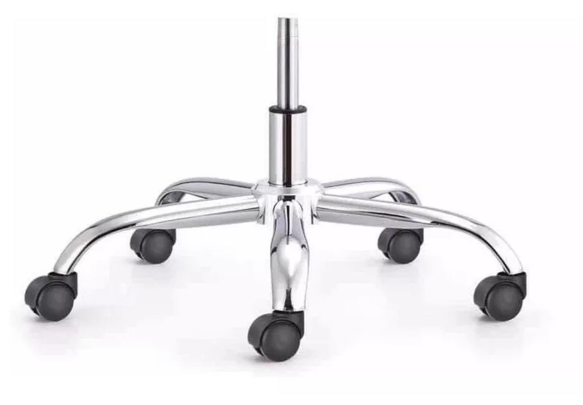 Silla ejecutiva ergonómica blanca con gris moderna para home office 