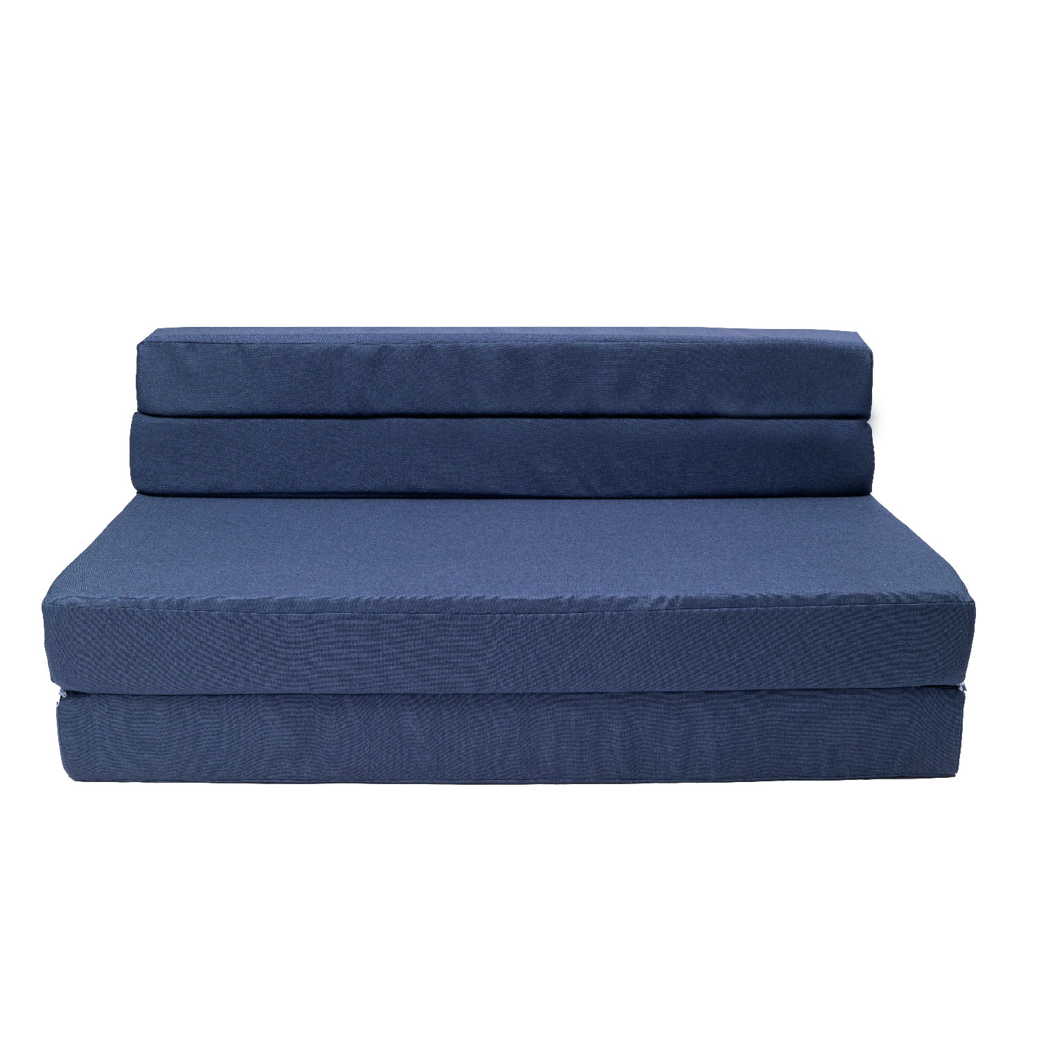 MEMORY FOAM HOME Sofá Cama Queen Size Cozy Plegable Sofá o Cama Tamaño Queen Size Color Azul Marino Medidas186 x 150 x 14 cm..