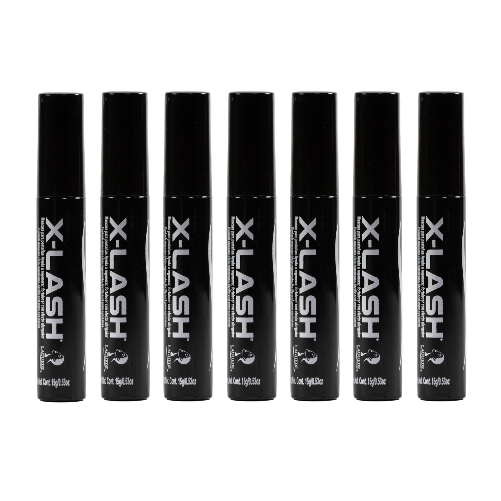 Mascara Para Pestañas Laguede X-lash Alargador 15g 7 Unidades