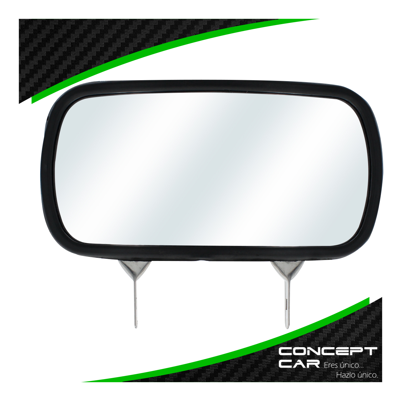 Par Espejo Banquetero Retrovisor Auxiliar Convexo Camion Cromo
