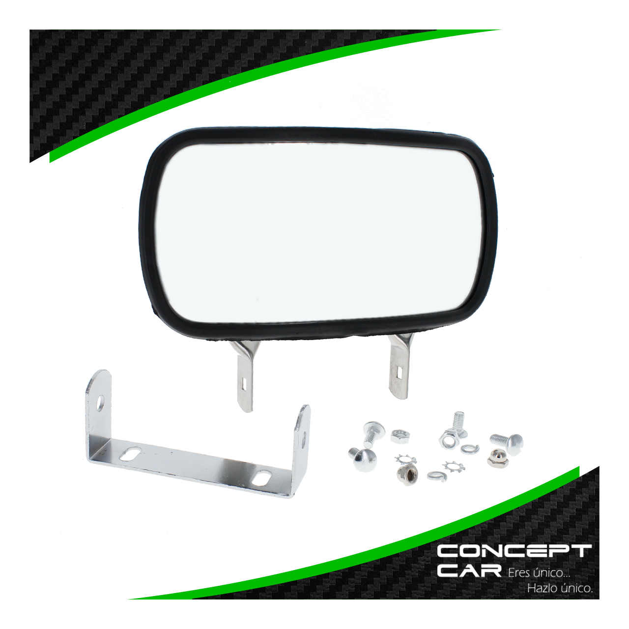 Par Espejo Banquetero Retrovisor Auxiliar Convexo Camion Cromo