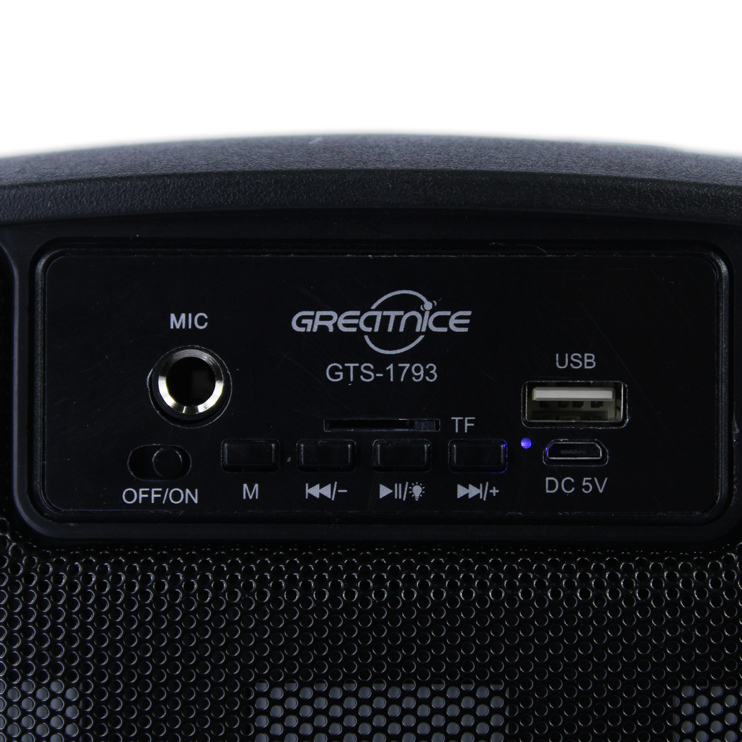 Bafle Bocina 6  Pulgadas Greatnice Karaoke Fm Aux 