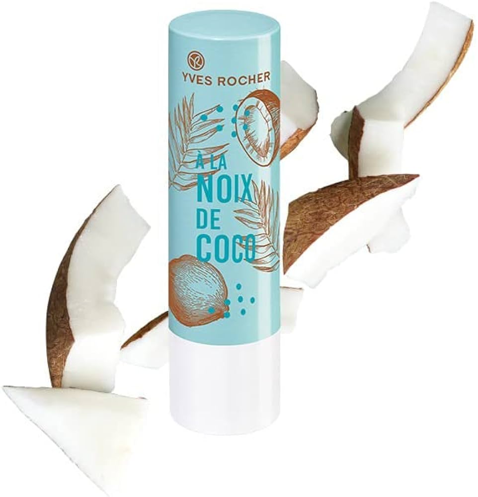 Kit 3 Balsamos Labiales Coco Yves Rocher 4.8g c/u