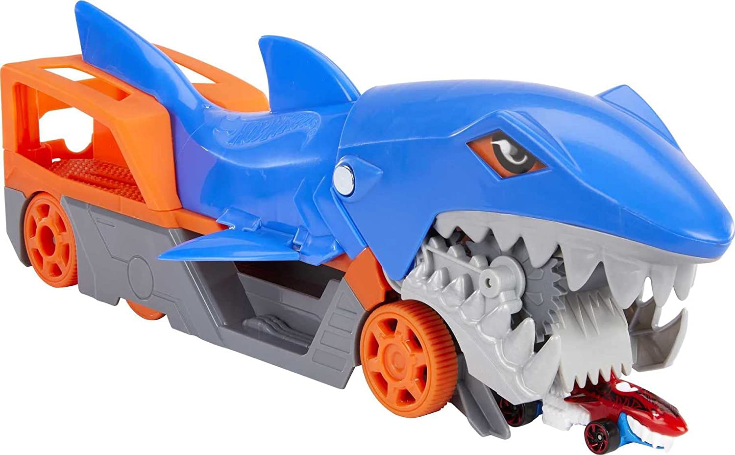 Hot Wheels City Pista de Juguete Remolque Tiburón