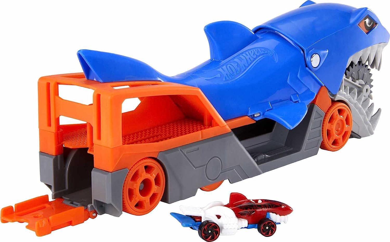 Hot Wheels City Pista de Juguete Remolque Tiburón