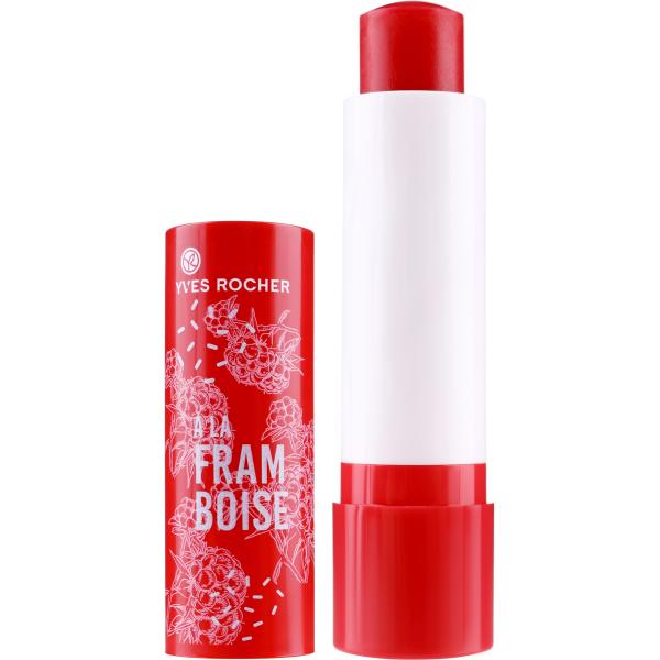 Kit 3 Balsamos Labiales Frambuesa Yves Rocher 4.8g c/u