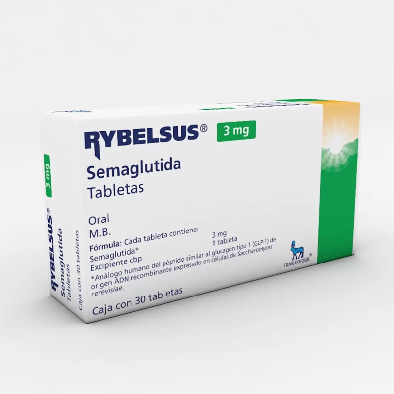 Rybelsus 3Mg 30 tabletas