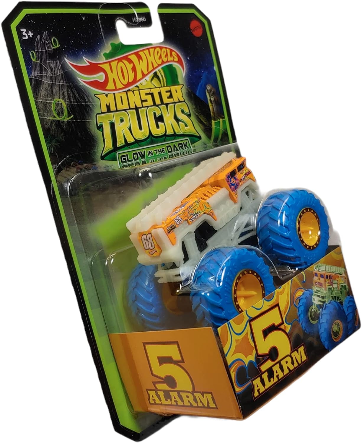 Hot Wheels Monster Trucks - coche de bomberos de 5 alarmas