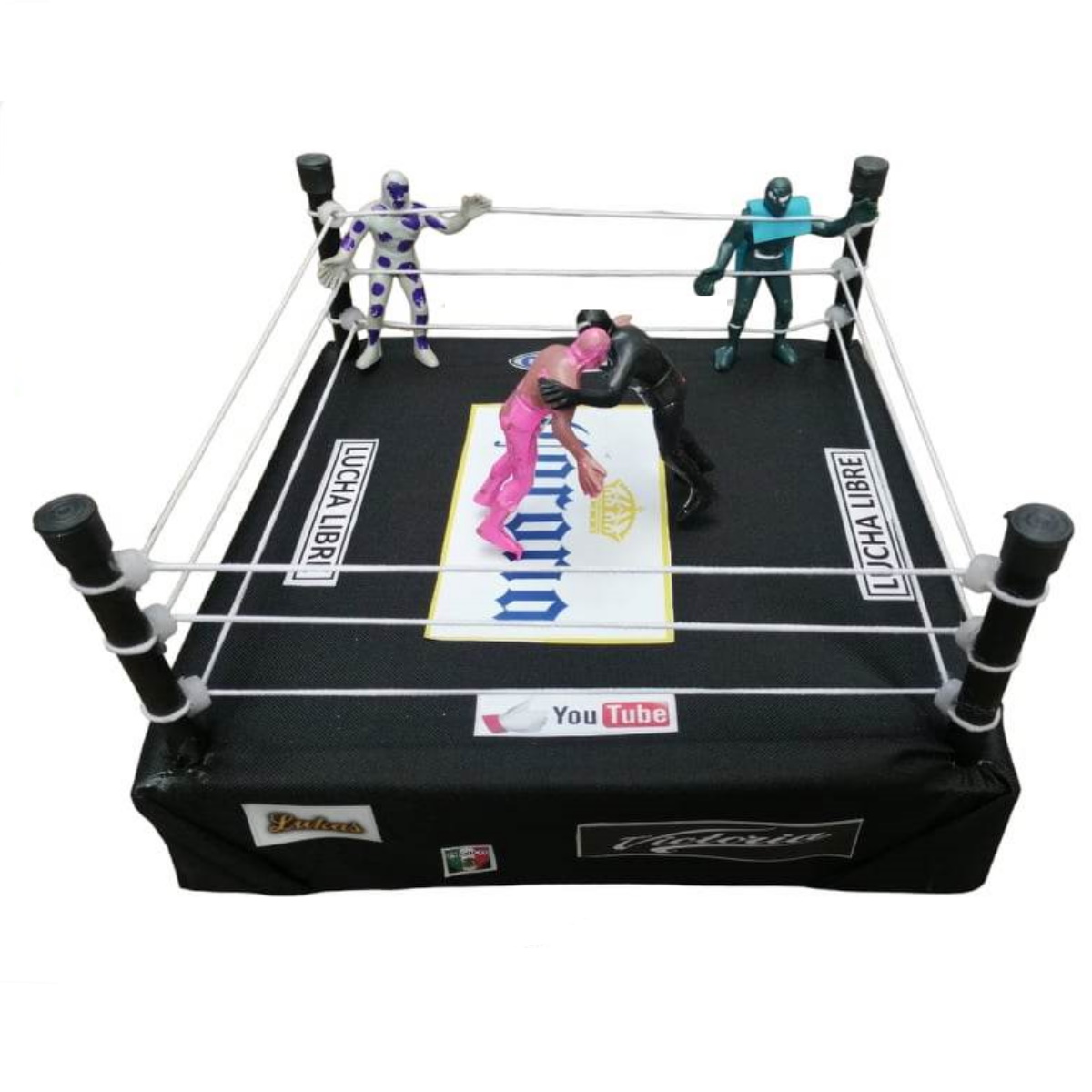 rin de lucha libre completo galmo