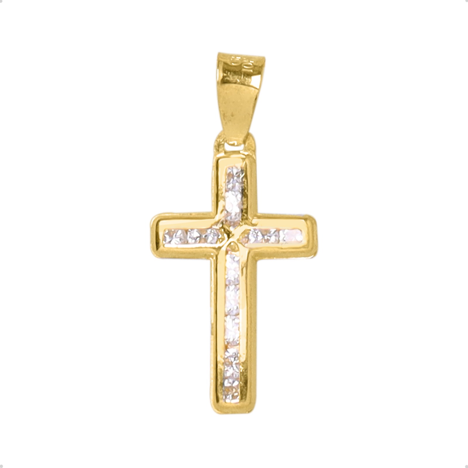 Medalla Virgen Oro 10k Espíritu Santo Dije Cruz Bautizo