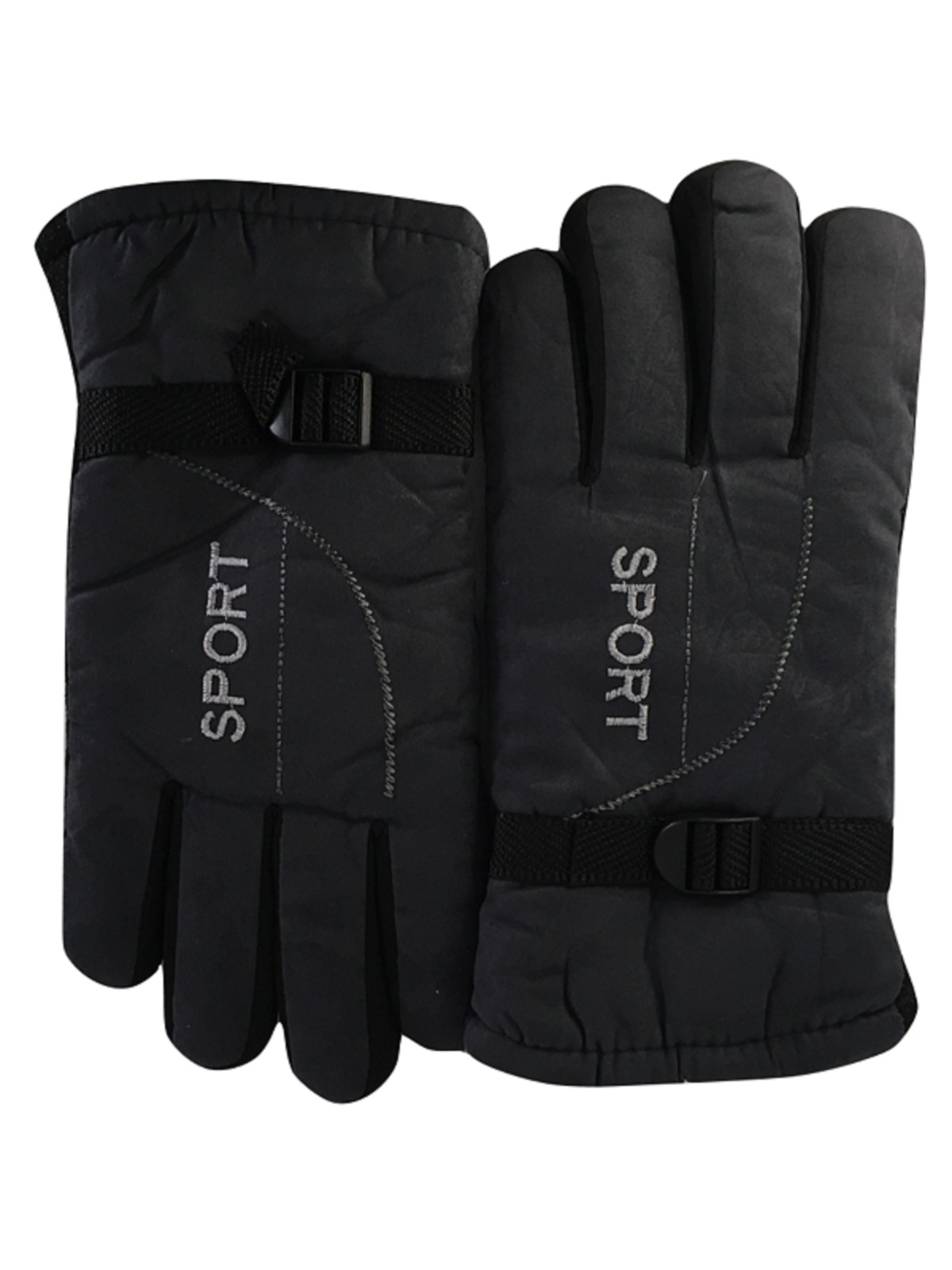 Guantes De Caballero Para Invierno Sport Gamuza 