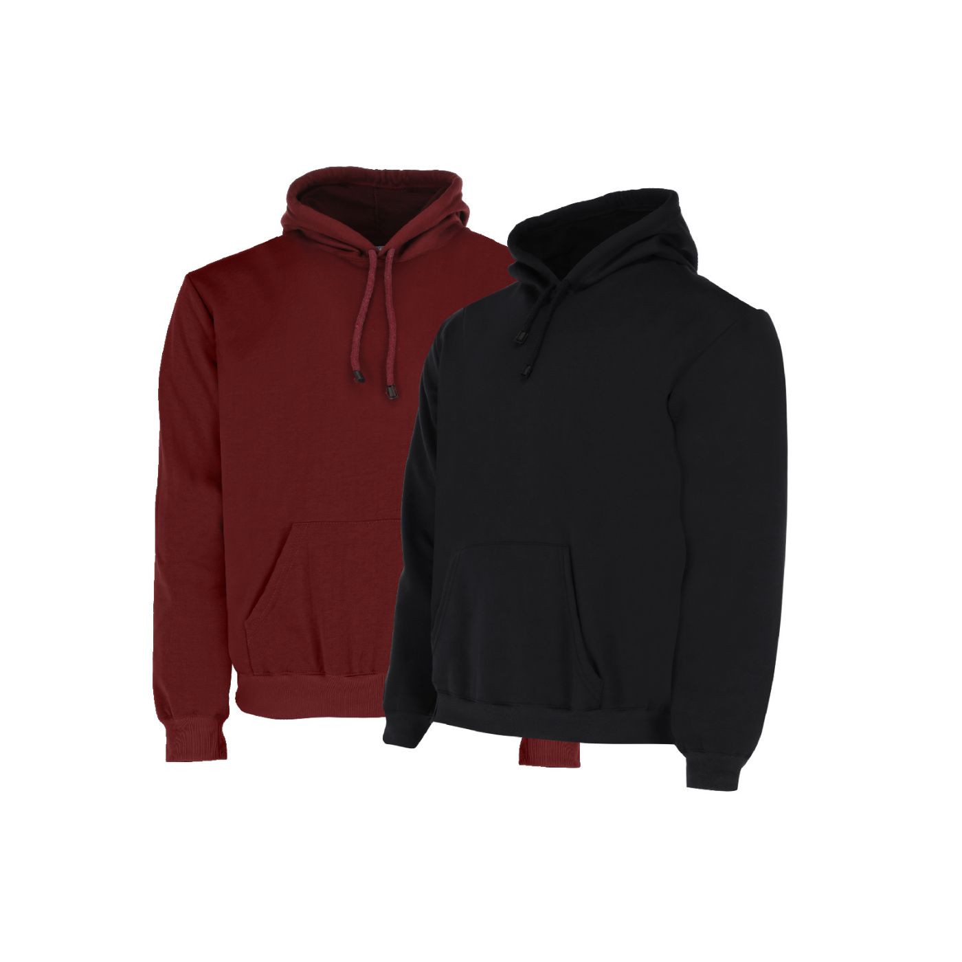 Paquete De 2 Sudaderas Hoodie Capucha Hombre Felpa Comodo