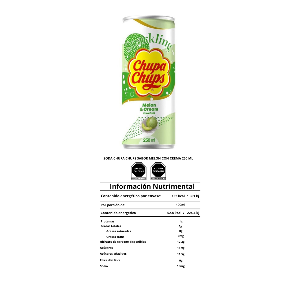 Sodas Chupa Chups 200 ml varios sabores