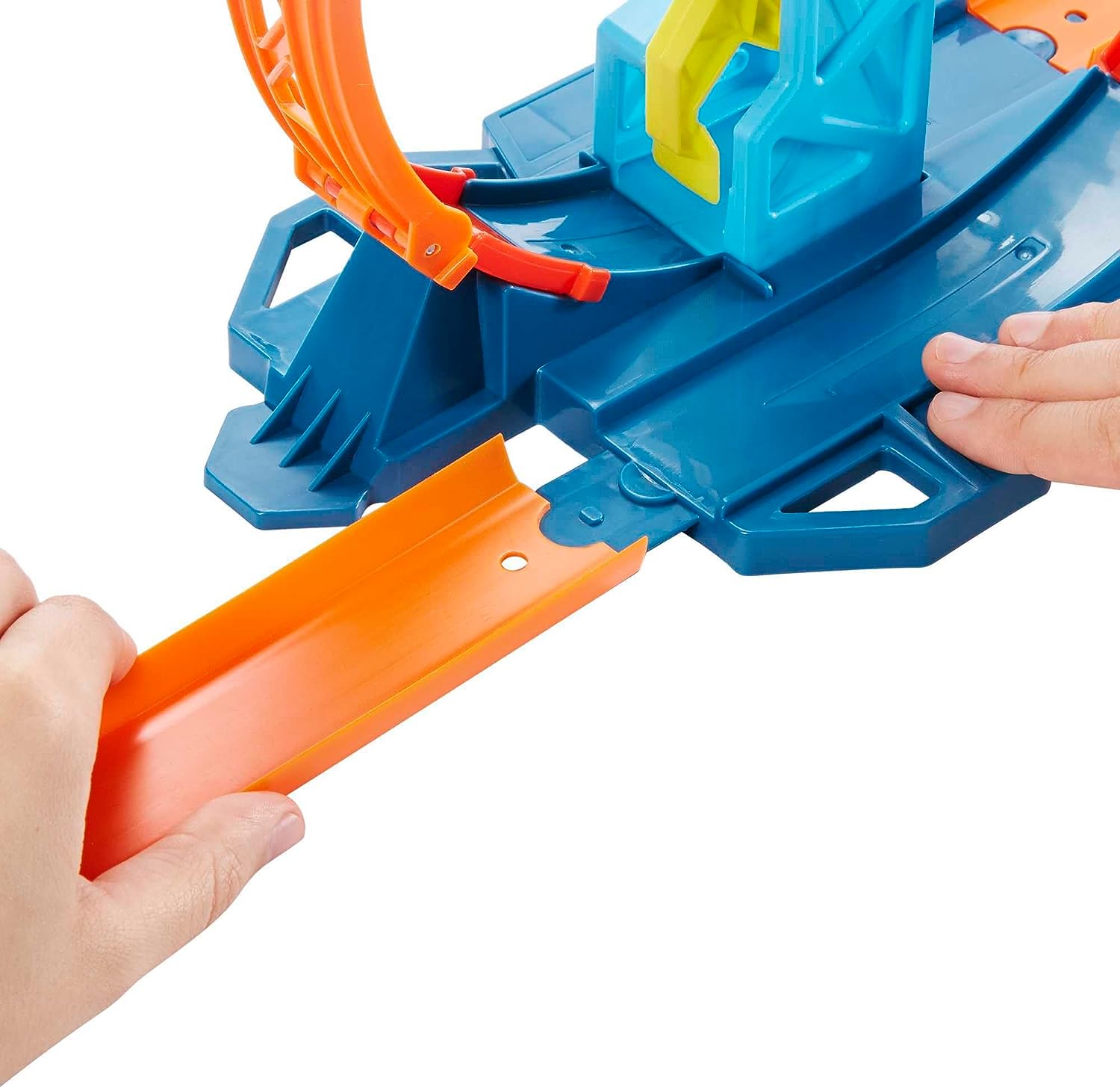 Hot Wheels Track Builder Pista de Juguete Paquete Lanzador de Loop