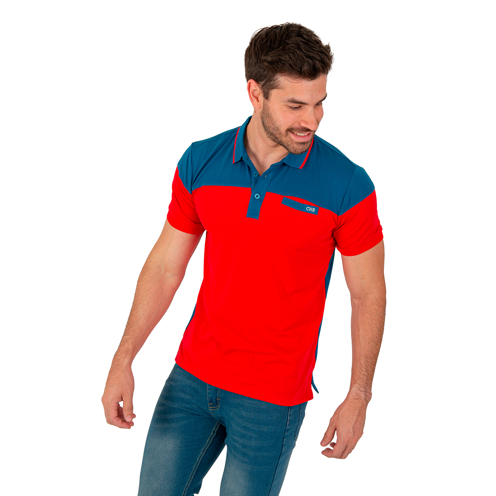 Paquete 3 Playeras Tipo Polo Para Hombre