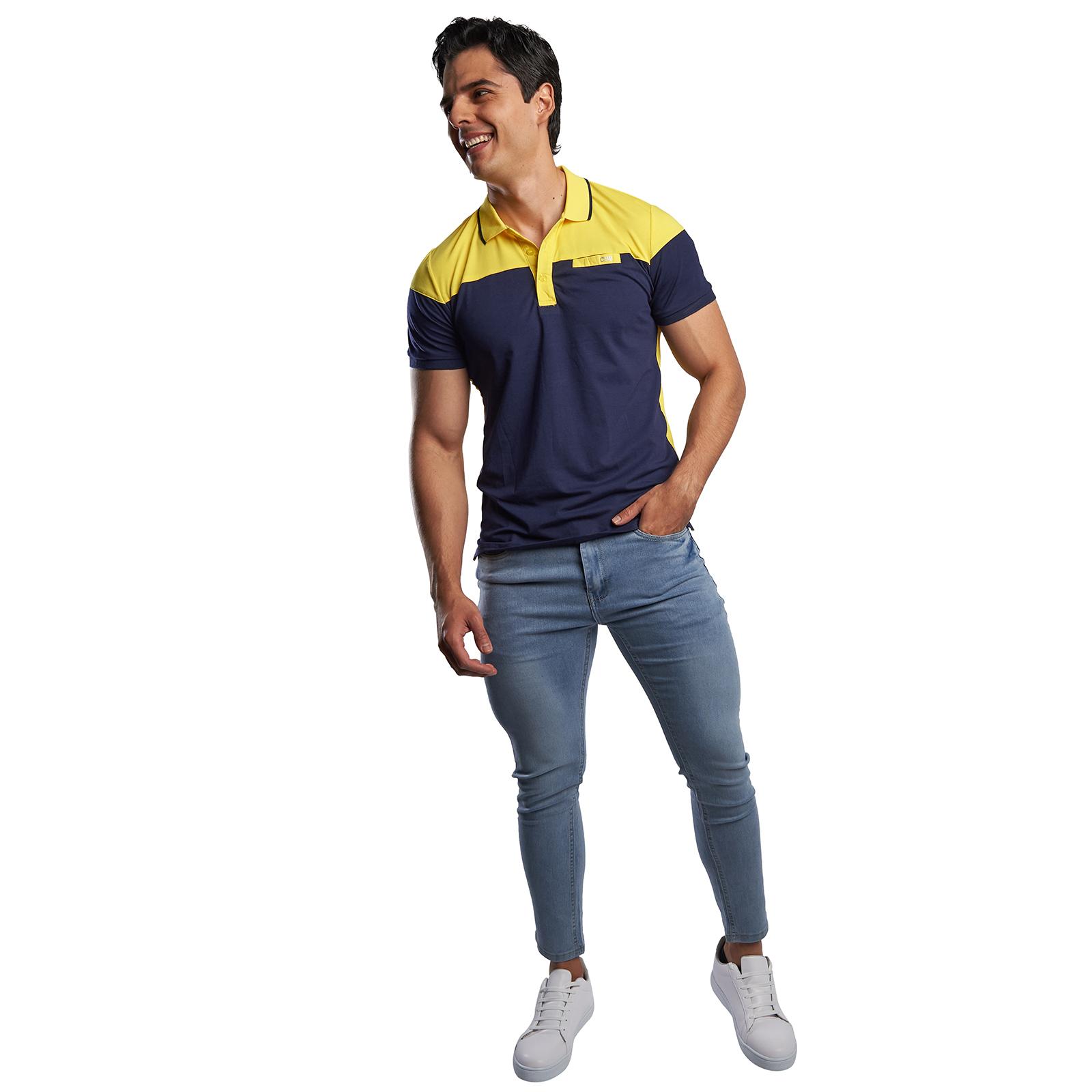 Paquete 3 Playeras Tipo Polo Para Hombre