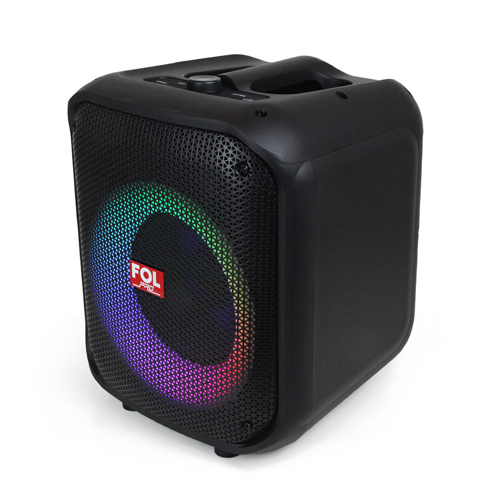 Bocina Portátil Fol Pro FS L1206 Potencia De Salida 50W Negro