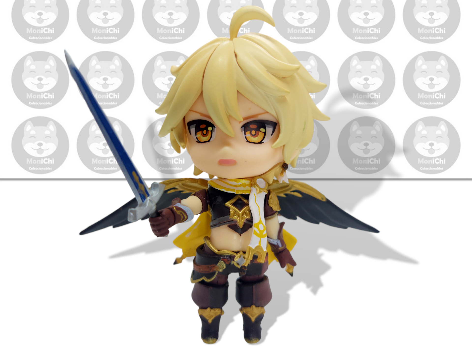 Traveler Aether 1717 Nendoroid Figura Anime Genshin Impact