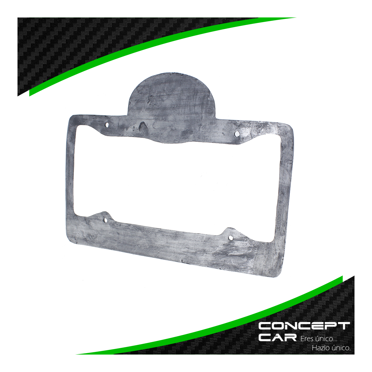 Par Marco Porta Placas Metal Cromado Vw Sedan Vocho Scat Empi