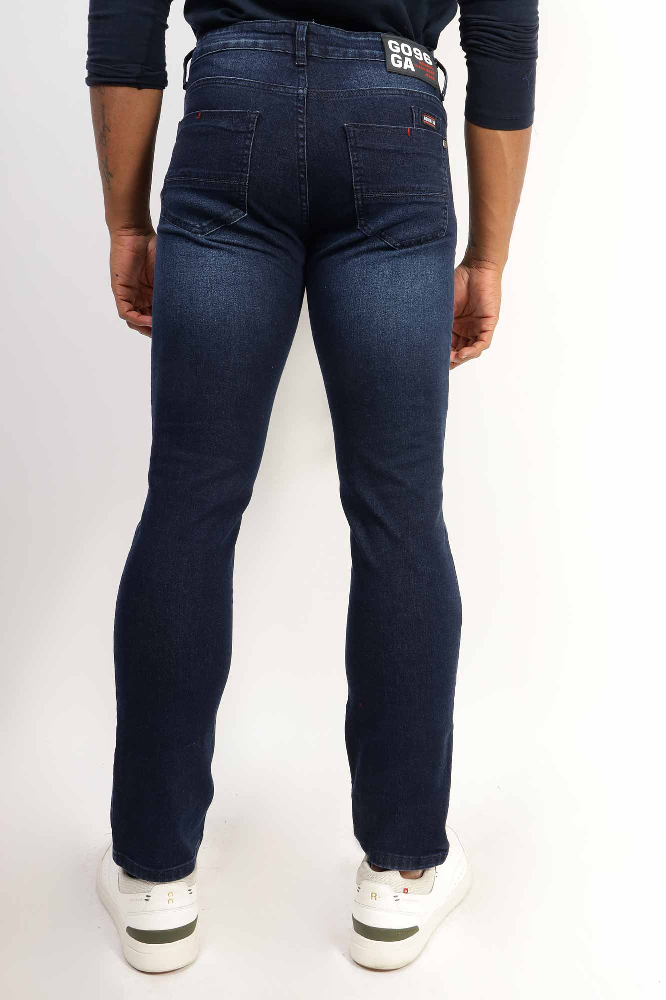 Pantalón de mezclilla Regular Stretch Fit para hombre.