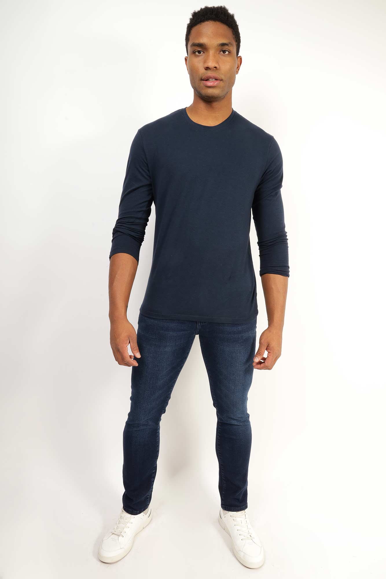 Pantalón de mezclilla Regular Stretch Fit para hombre.