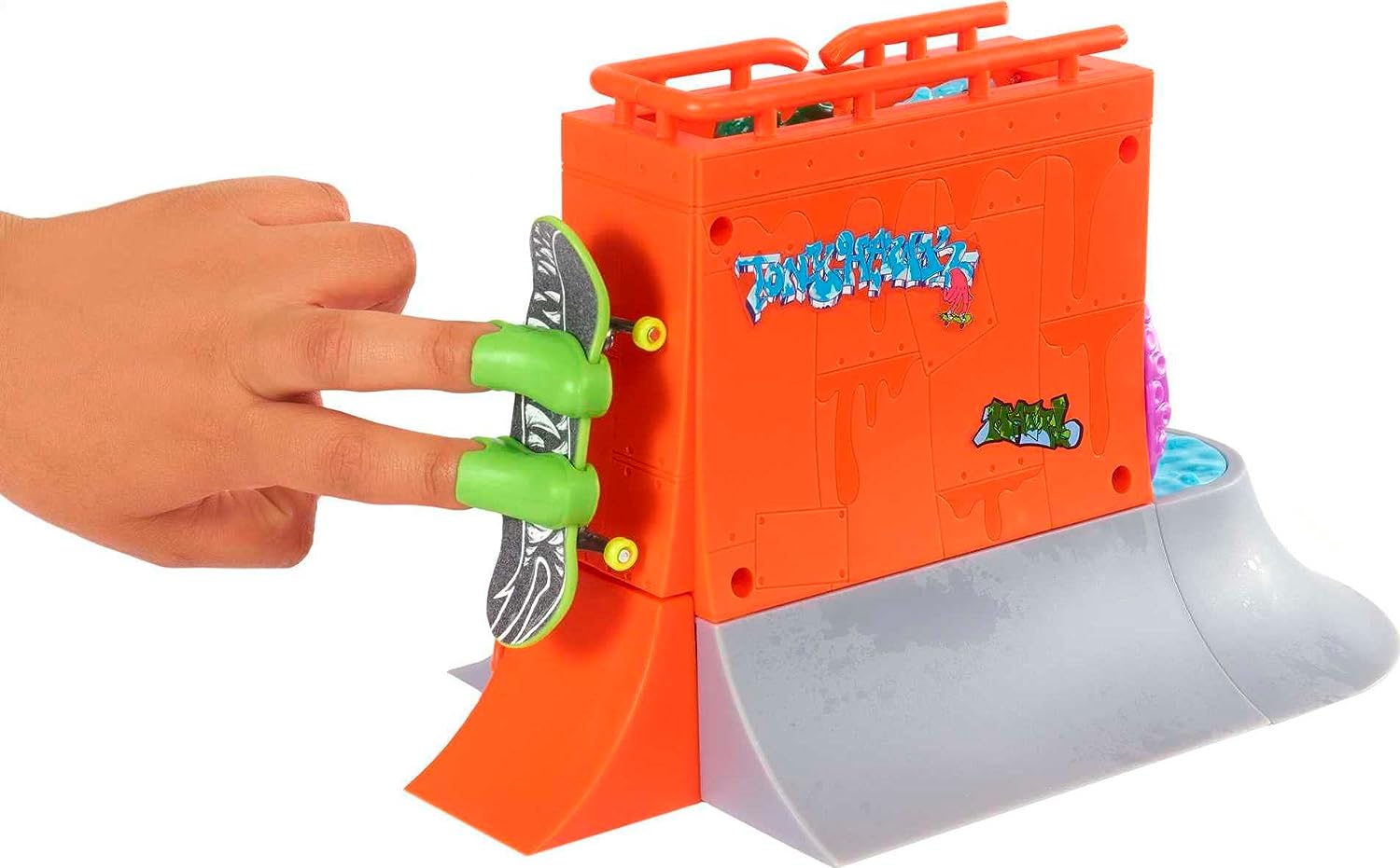 Hot Wheels Skate Pista de Juguete Parque de Skate Acuario