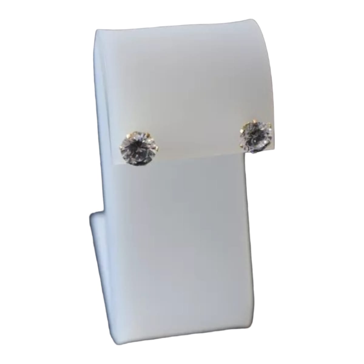 Juego Collar Letra S + Aretes Zirconias Oro 10 K. + Regalo.