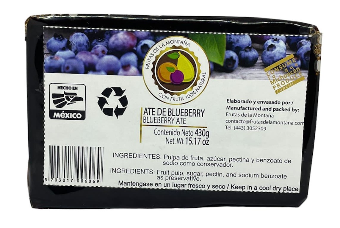 Ate de Blueberry.