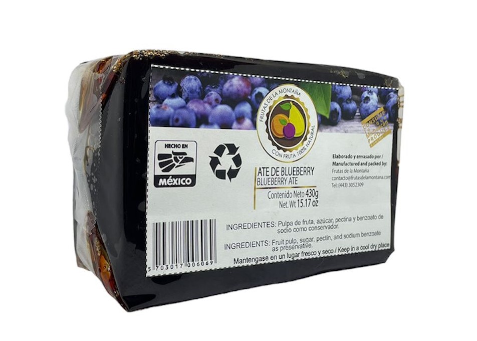 Ate de Blueberry.