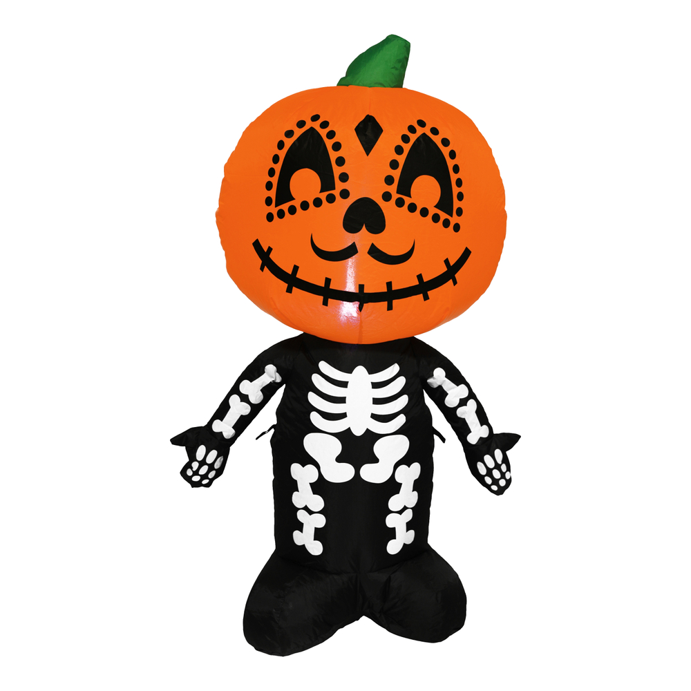 Inflable Halloween Niño Calabaza 1.07 m