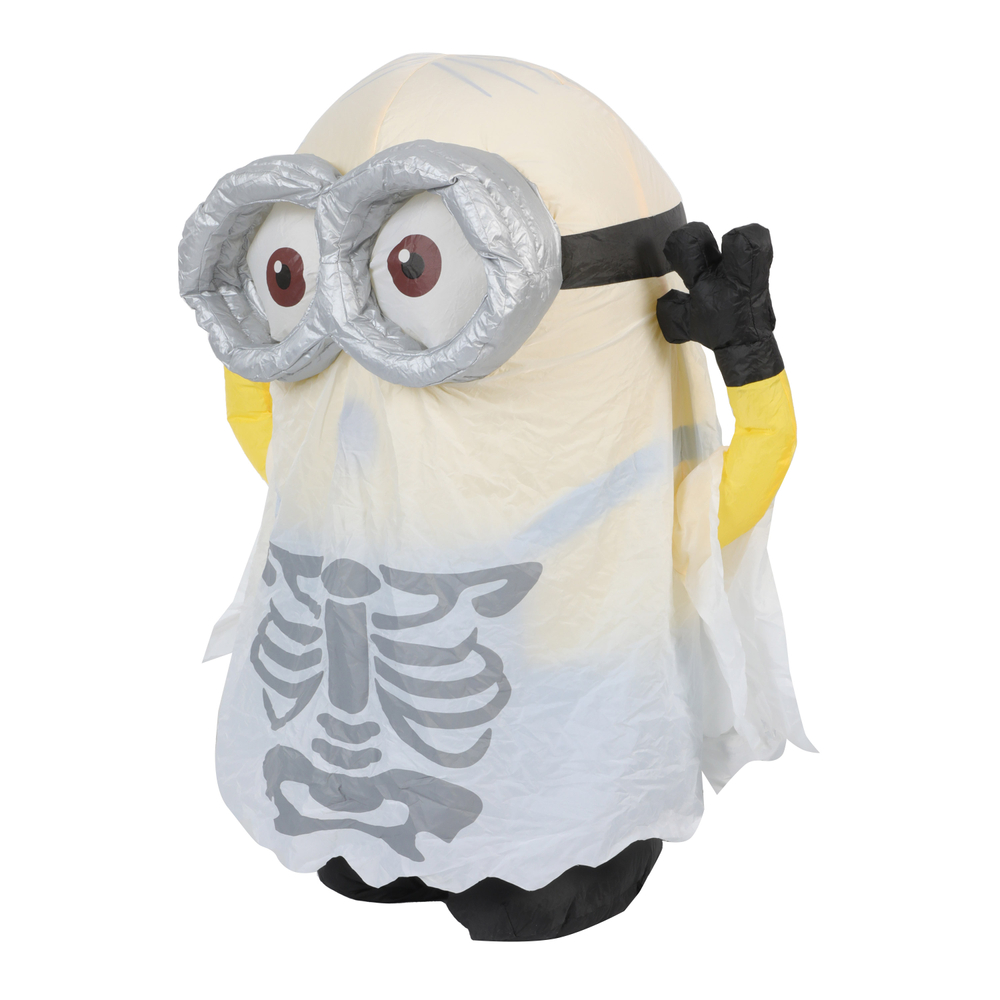 Inflable Halloween Minion Fantasma 1.07 m
