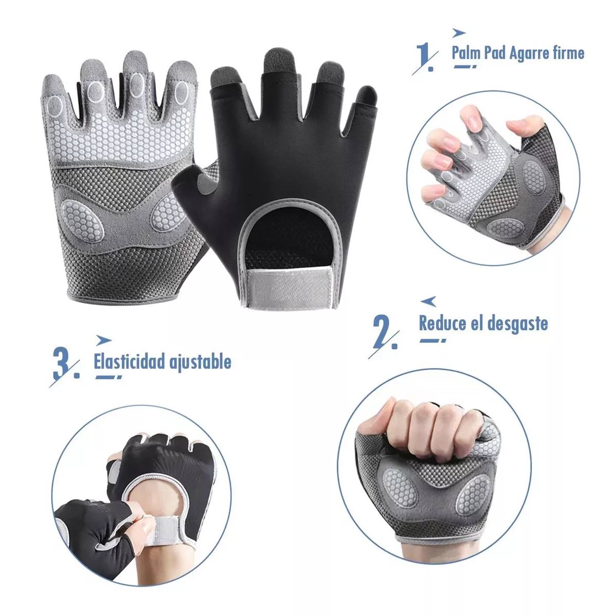 Guantes Fitness Adidas Performance Mujer, Gimnasio Y Fitness