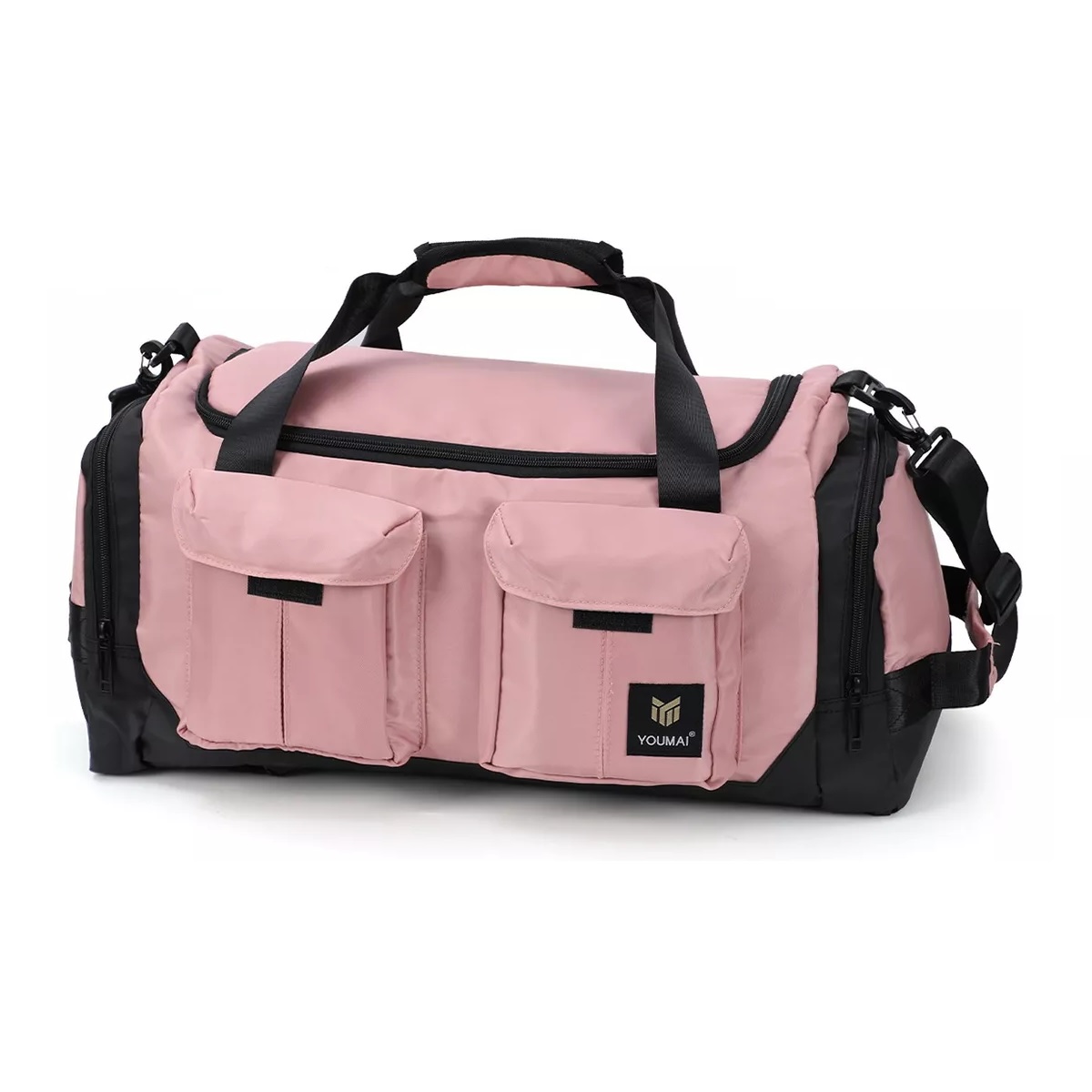 Maleta Deportiva Bolsa Gym Viaje Mochila Moda Fitness Bag Rosa