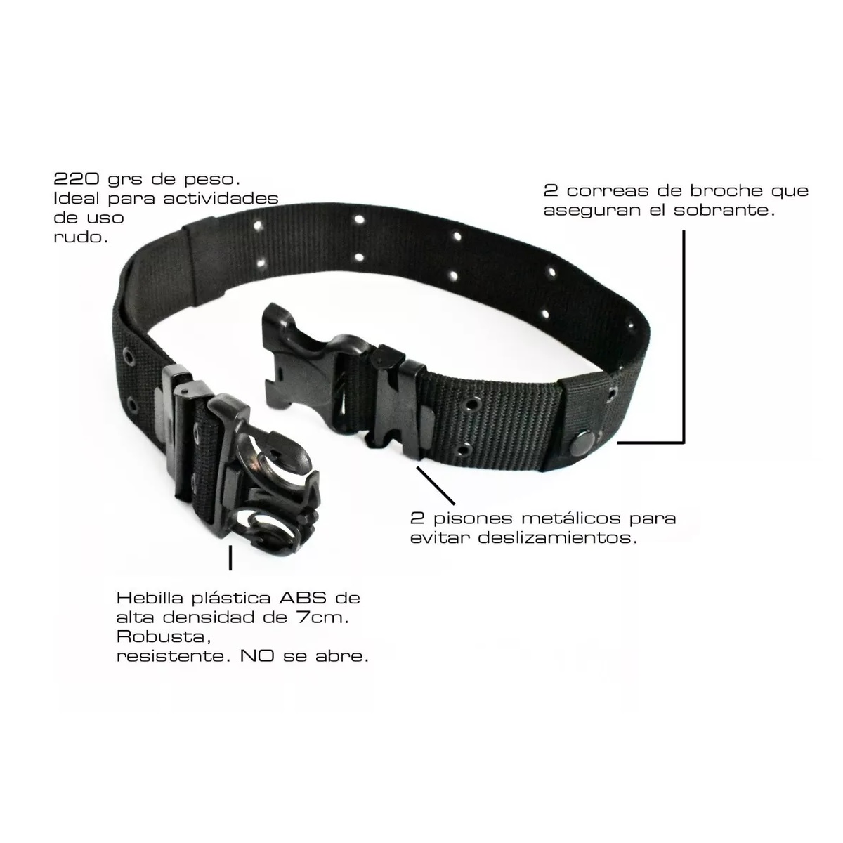 Fajilla Coreana Tactica Ultra Resistente Uso Rudo