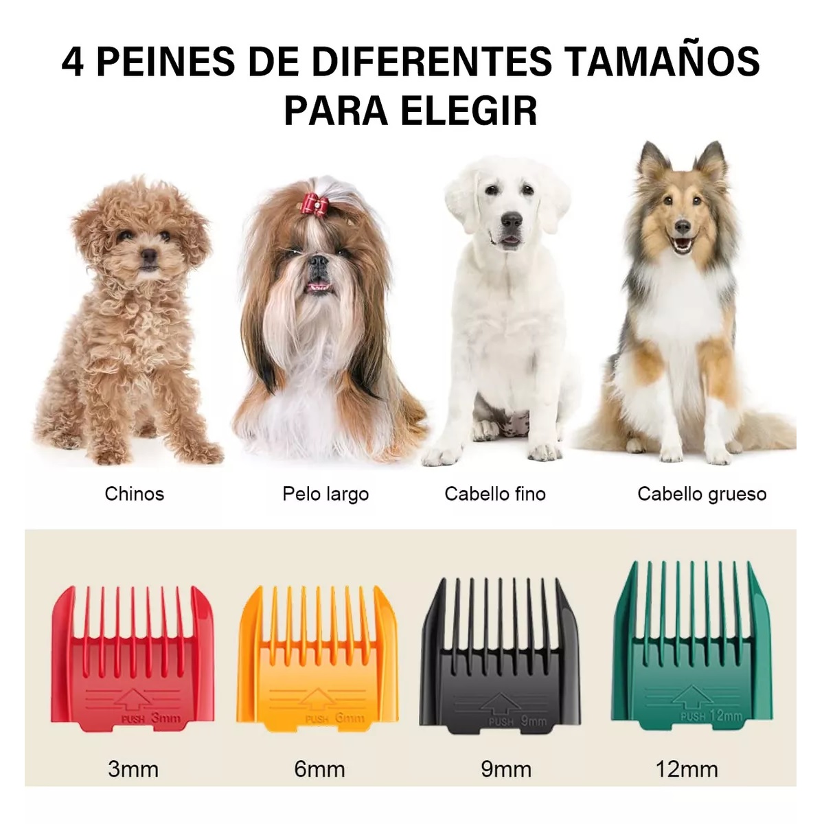 Maquina Cortador Pelo Perro Rasuradora Silencio Inalámbrica