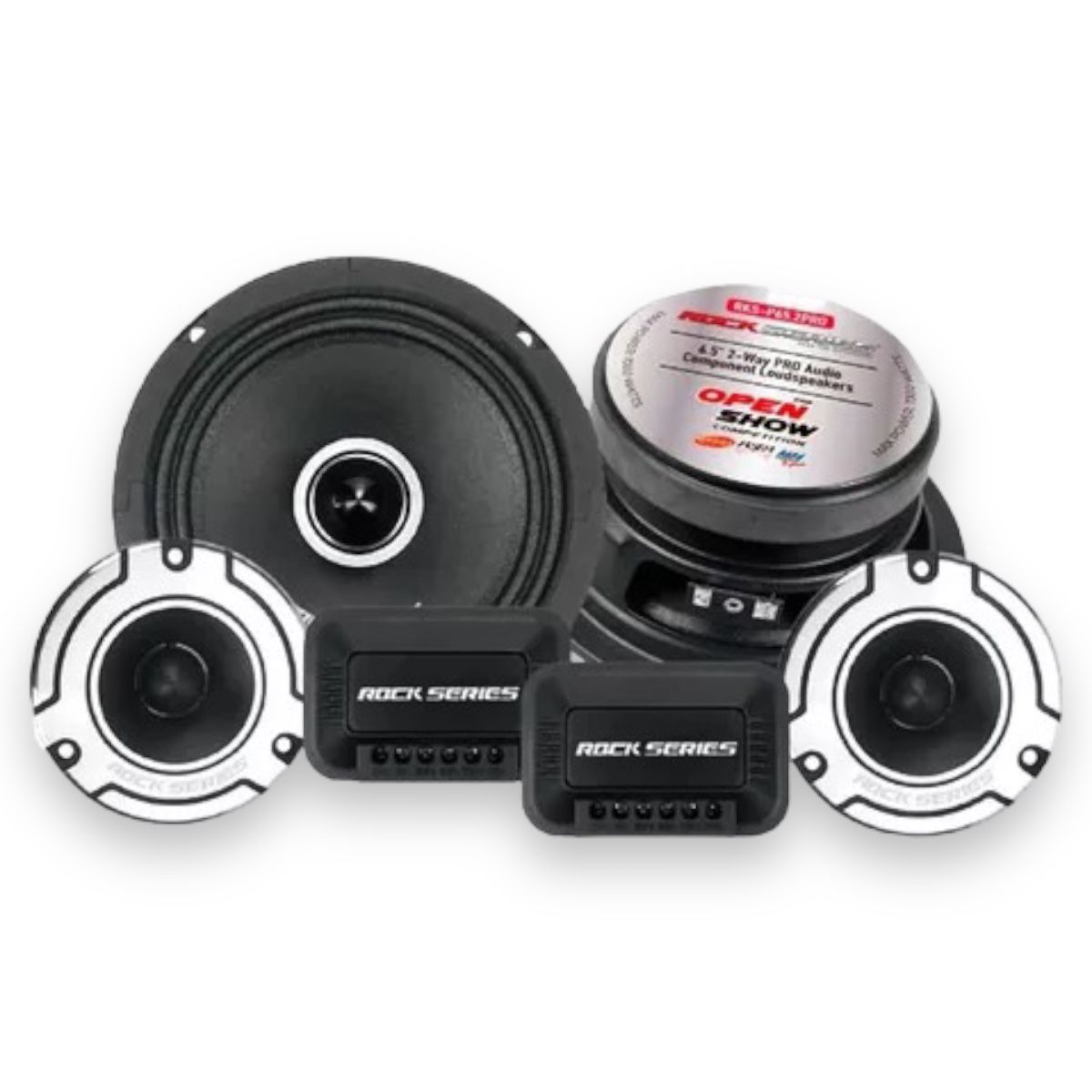 Set De Medios Rock Series 1000w Open Show