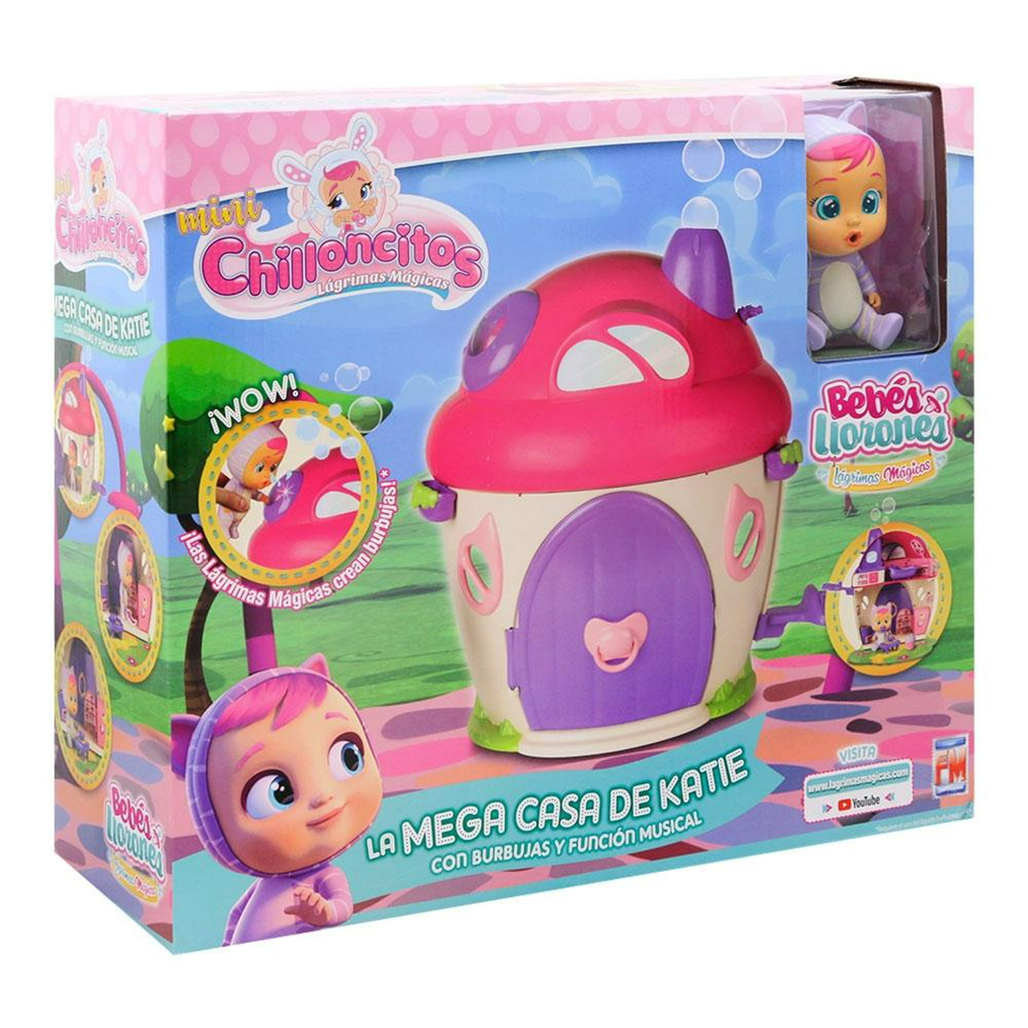 Set de Juego Mini Chilloncitos La Mega Casa de Katie