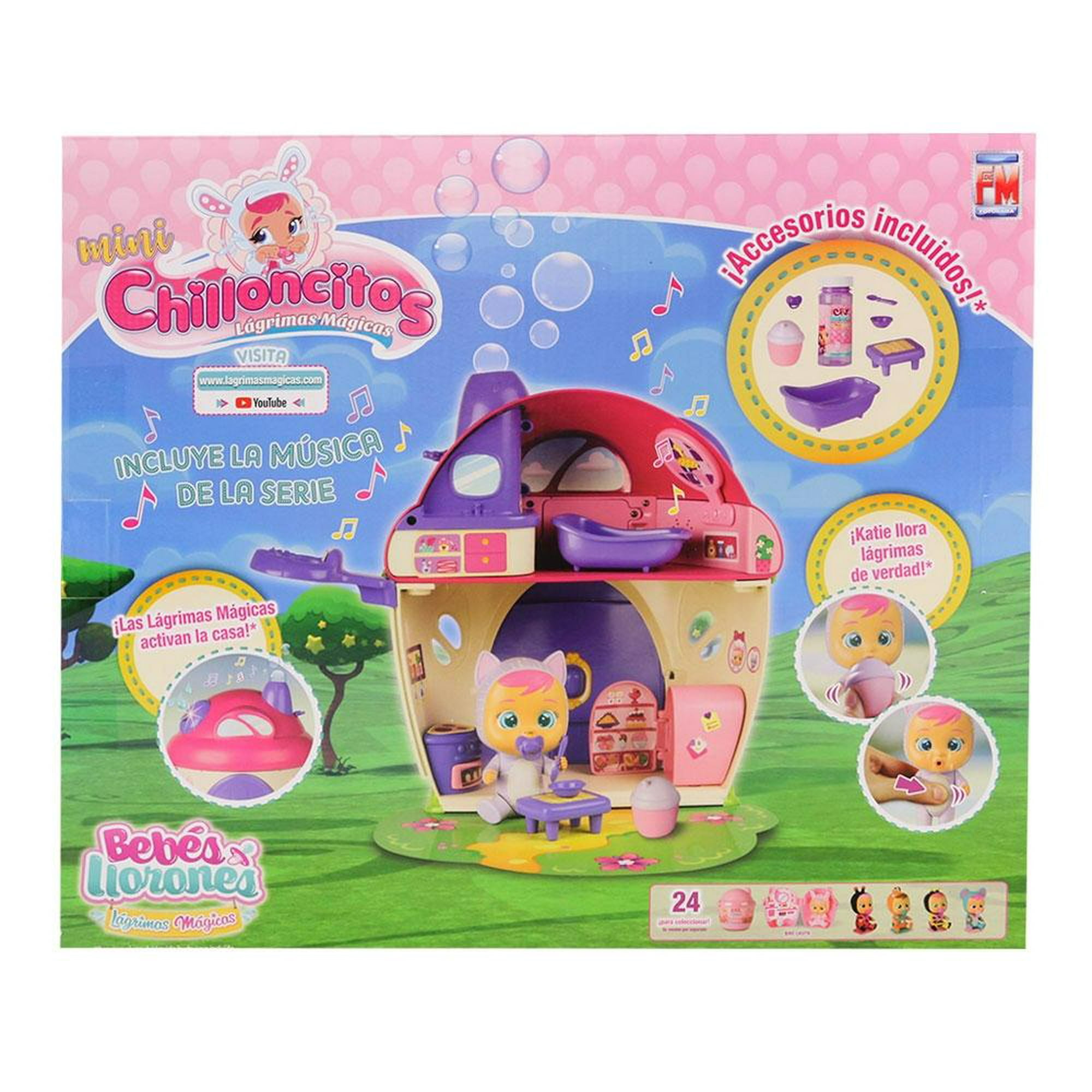 Set de Juego Mini Chilloncitos La Mega Casa de Katie