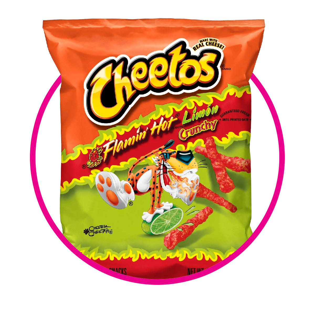 CHEETOS FLAMIN HOT LIMON 240G